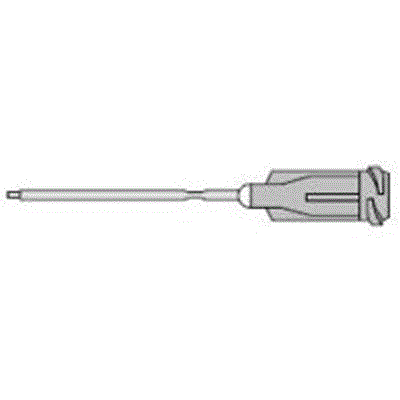 ET21-1/2 - Aiguille de dosage courte embout Teflon 21AWG