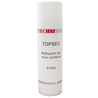 51045 - TOPSEC - Nettoyant/dégraissant de contacts sec non lubrifiant