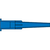 TT22 - Aiguilles coniques en polyéthylène 22 AWG