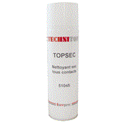 51045 - TOPSEC - Nettoyant/dégraissant de contacts sec non lubrifiant