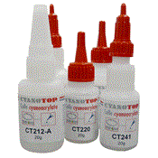 CT811 - Cyanoacrylate sans odeur et sans traces blanches viscosité moyenne