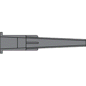 TT16 - Aiguilles coniques en polyéthylène 16 AWG