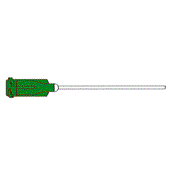 TS18P1-1/2 - Aiguille souple en polypropylène 18 AWG